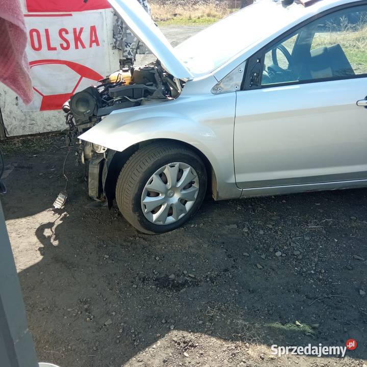 Drzwi lewe ford Focus MK2 polift 2010 srebrne 0 Rok produkcji 2010 Szczecin