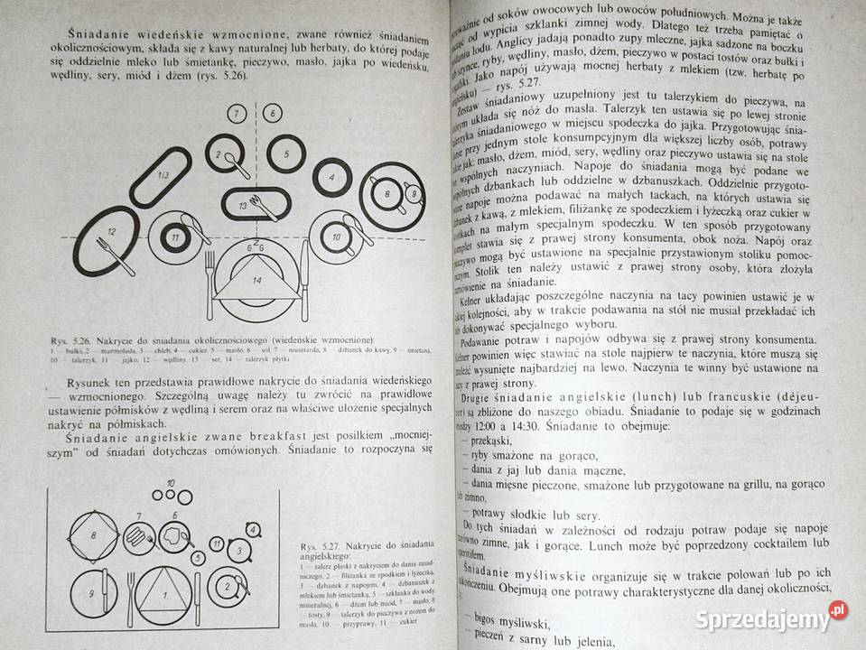 Organizacja i technika usług gastronomicznych R Rok wydania 1992 sprzedam