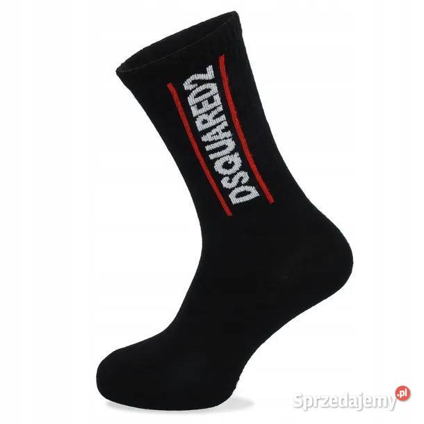 Skarpety męskie Dsquared2 classic czarne 12pak podlaskie Białystok sprzedam