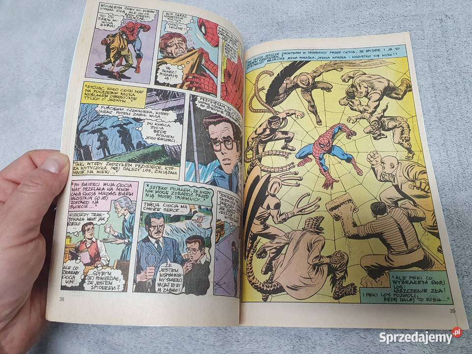 The Amazing SpiderMan TMSemic 1990 pierwszy Komiksy