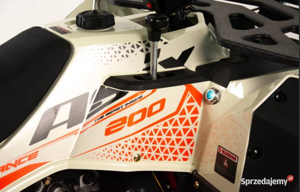 Quad spalinowy Asix Magnum 200cc A1 ECC wielkopolskie Budzyń