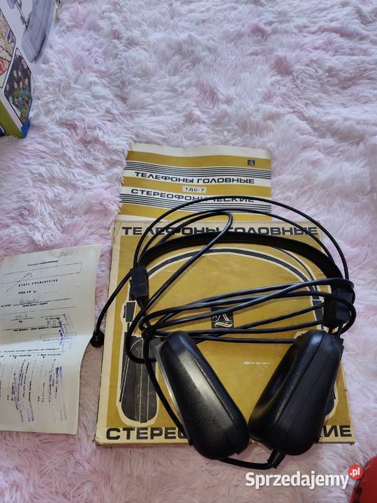 Zabytkowe słuchawki Gdynia