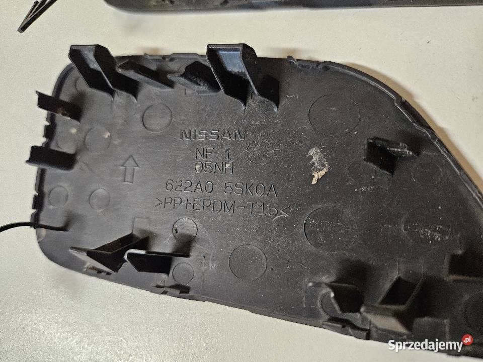 NISSAN LEAF II ZAŚLEPKA HAKA ZDERZAKA PRZÓD osobowe Międzychód