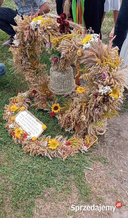 Wieniec dożynkowy serce Majdan Borowski Pierwszy