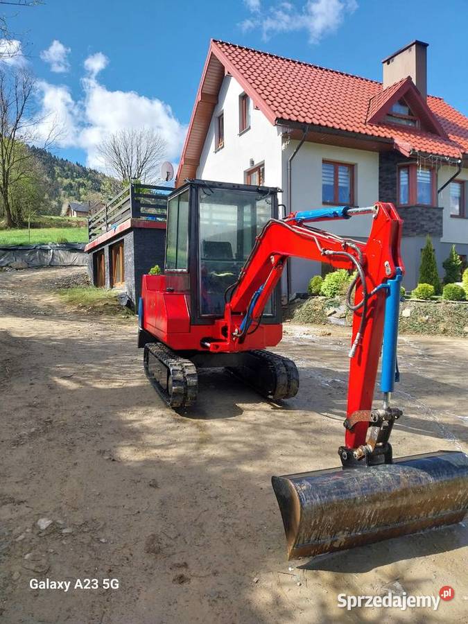 Minikoparka komatsu fai 222 Rok produkcji 1993 Koparki Mszana Dolna sprzedam