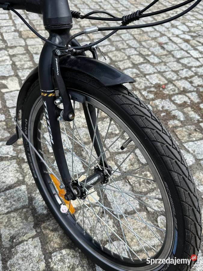 Rower Elektryczny Totem Składany Czarny Męski Pozostałe wielkopolskie Poznań