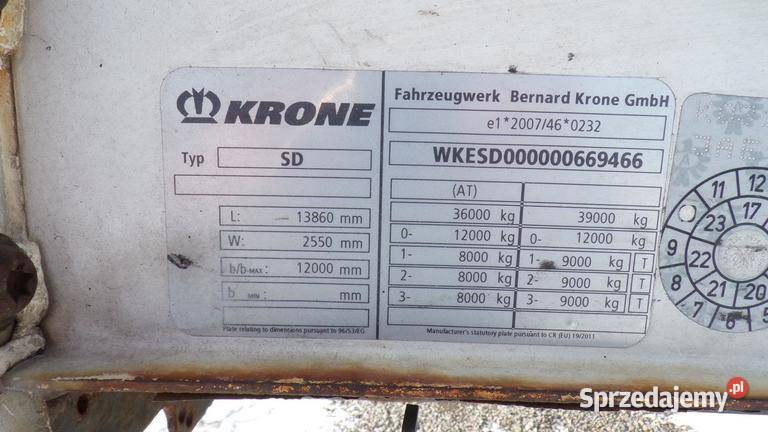 KRONE SD 2015 Warszawa