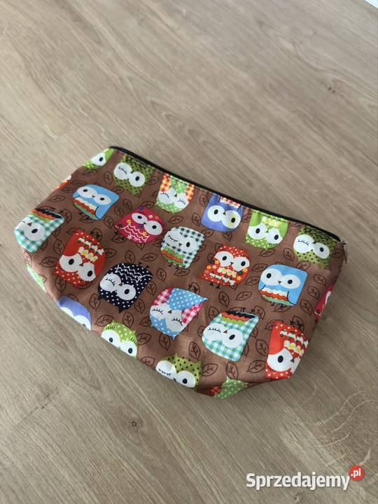 Śliczna kosmetyczka Sowa 3 sztuki Kosmetyczki Gdańsk