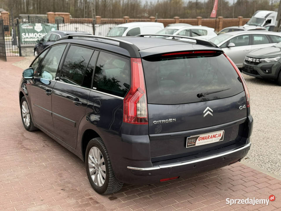 Citroen C4 Grand Picasso ExclusiveGwarancja 7mio światła przeciwmgielne mazowieckie