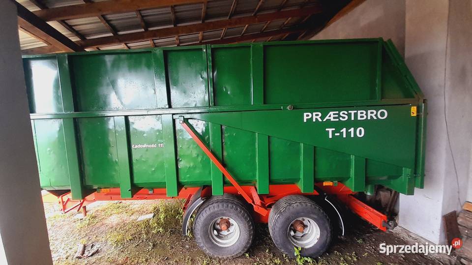 Przyczepa skorupowa Agromet Warfama 13t sprzedam