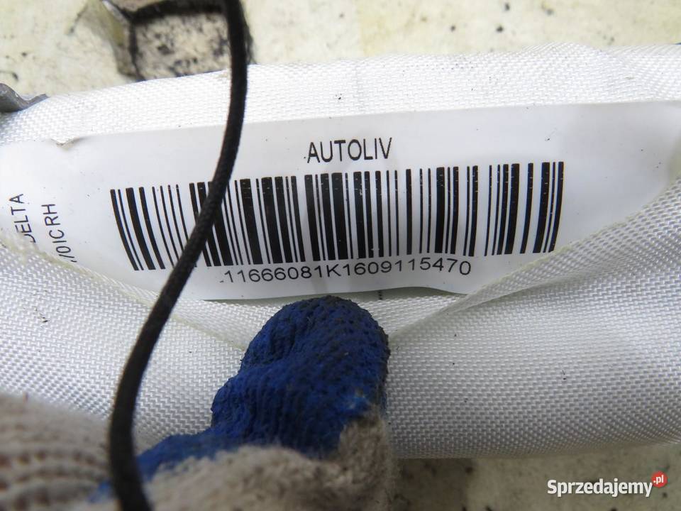 KURTYNA AIR BAG LEWA ZAFIRA C 11666080K lubelskie