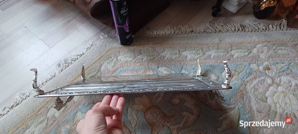 taca zdobienia w stylu rocaille do serwowania Poznań