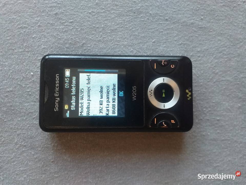 Sony Ericsson Walkman W205 w 205 telefon