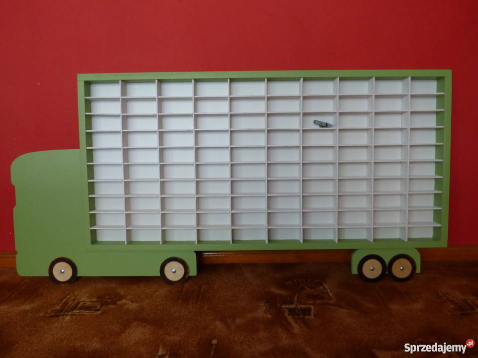 Półka na resoraki Hot Wheels itp na 100 ponad 20 Łąki Bratiańskie