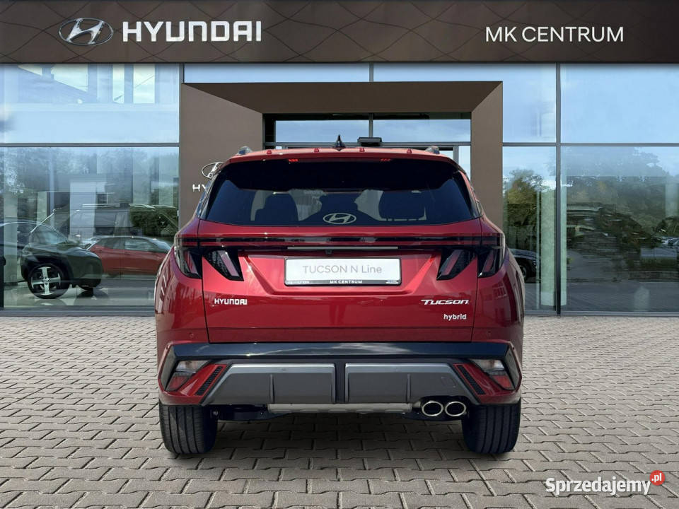 Hyundai Tucson 16 TGDI HEV 6AT 2WD 239 N line czujnik martwego pola Piotrków Trybunalski