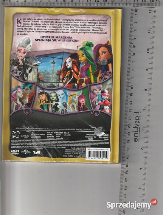 Monster High Scaris DVD lektor