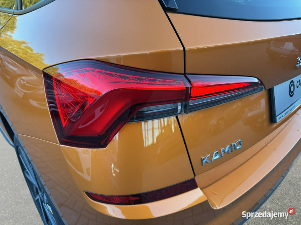 koda Kamiq VAT 23 Style 10TSI 110 DSG 2023 r pomarańczowy Kamiq Myślenice