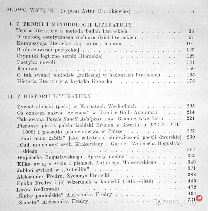 Między teorią a historią literatury Kucharski Chełm