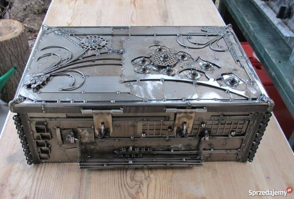 skrzynia metalowa spawana steampunk Kraków