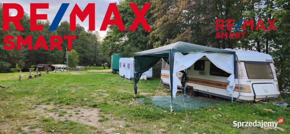 Działka budowlana z linią brzegową Skolity