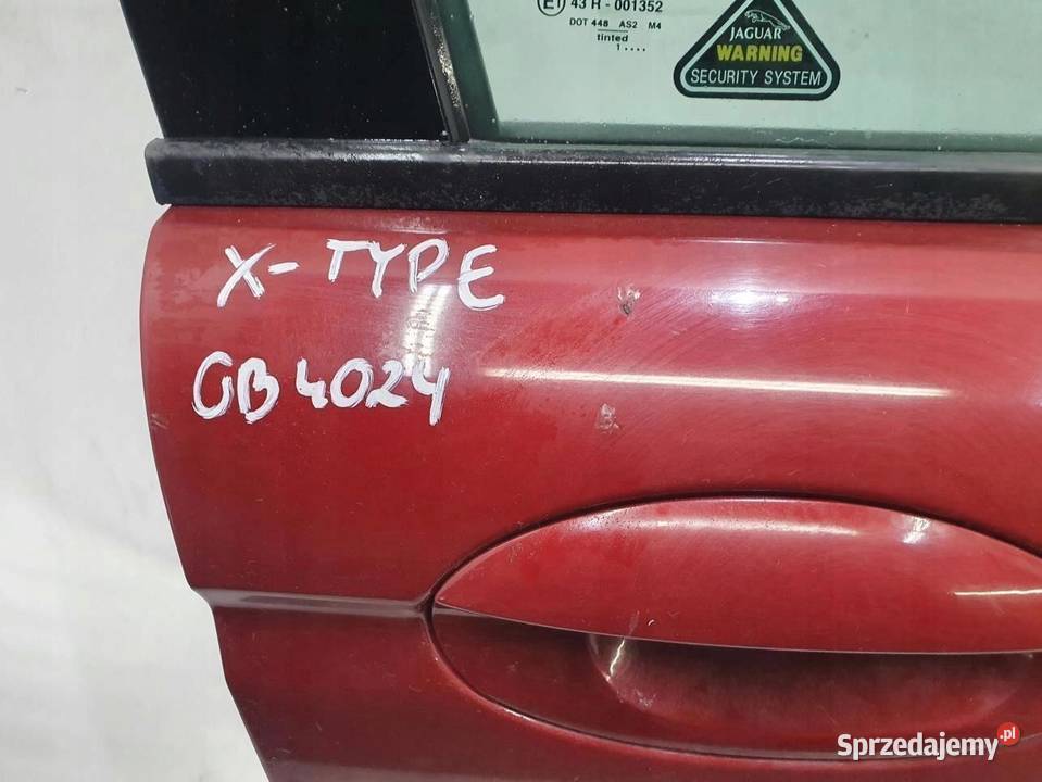 DRZWI PRAWY PRZÓD KOMPLETNE JAGUAR XTYPE CHB