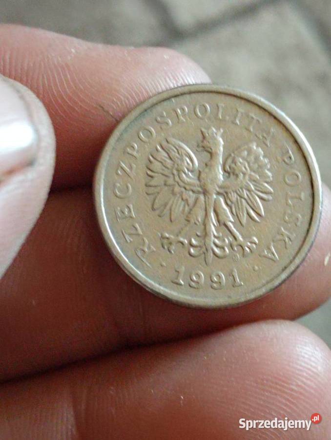 Sprzedam monete druga 1 zl 1991r Chełm sprzedam