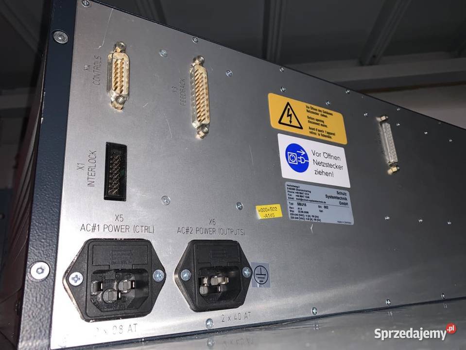 Schulz Systemtechnik SBU16 Control Module 8x Warszawa
