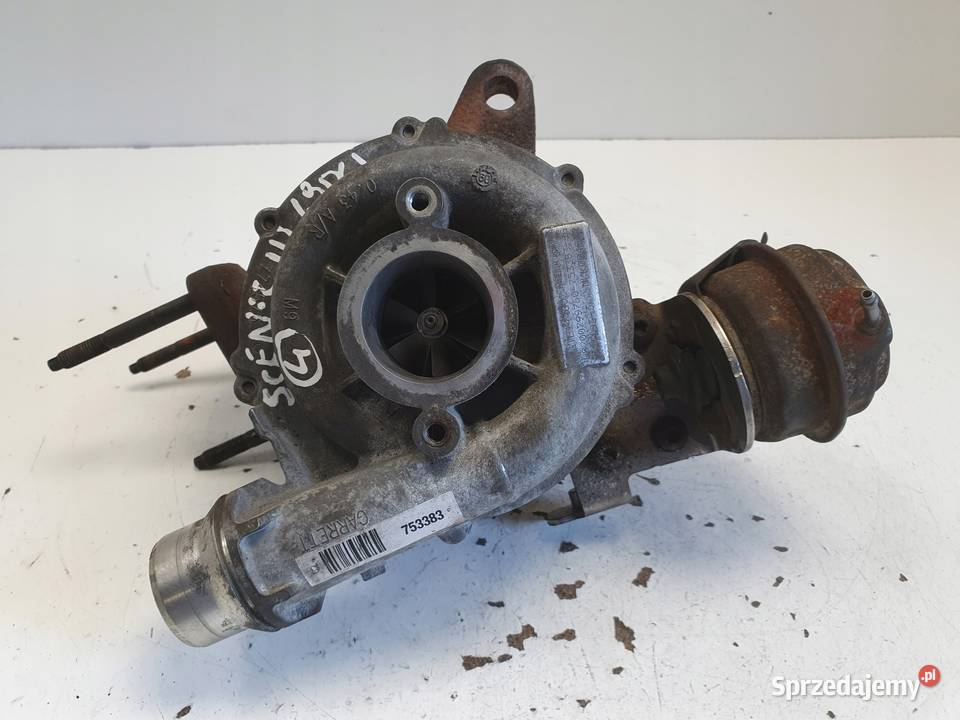 Renault Scenic III 19 DCI TURBOSPRĘŻARKA turbo Turbosprężarki Silniki i osprzęt lubelskie Janów
