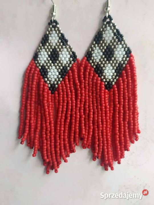 Kolczyki z koralików Toho sprzedam