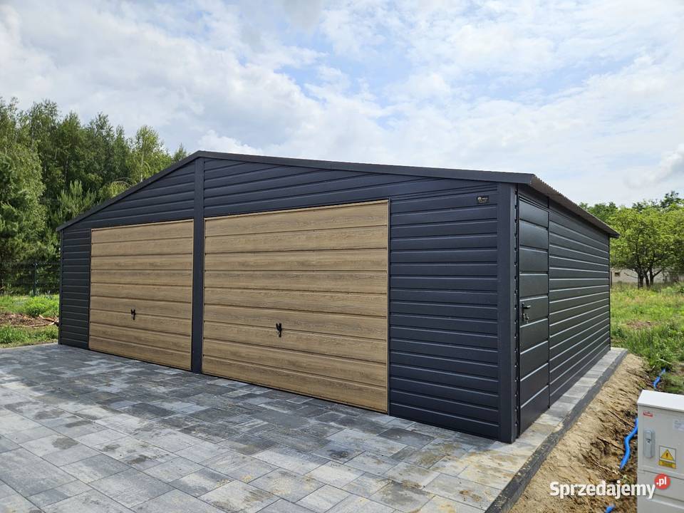8x6 Garaze Blaszane Garaż Blaszany Blaszak 48m2