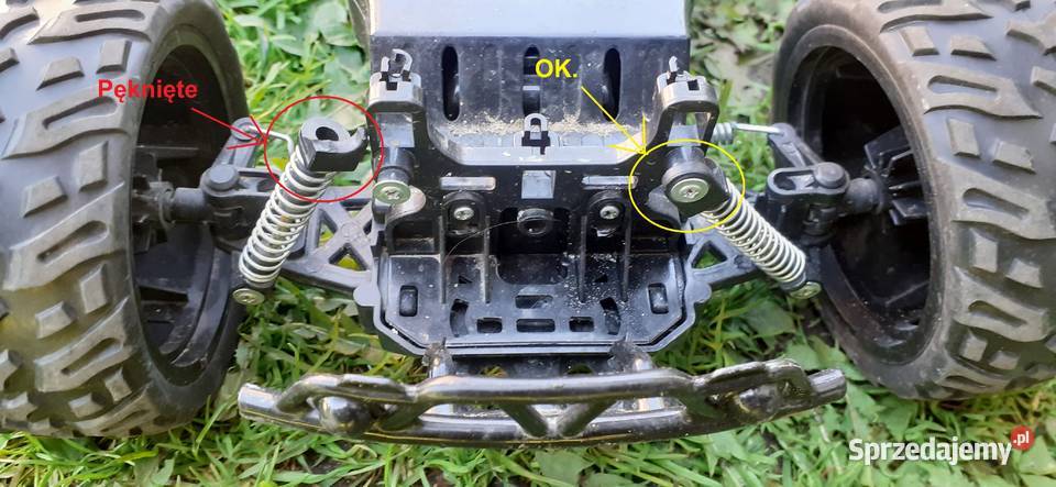 Samochód sterowanypilot24 GHzczęściowo sprawnydo Dla Dziecka Tuszkowo