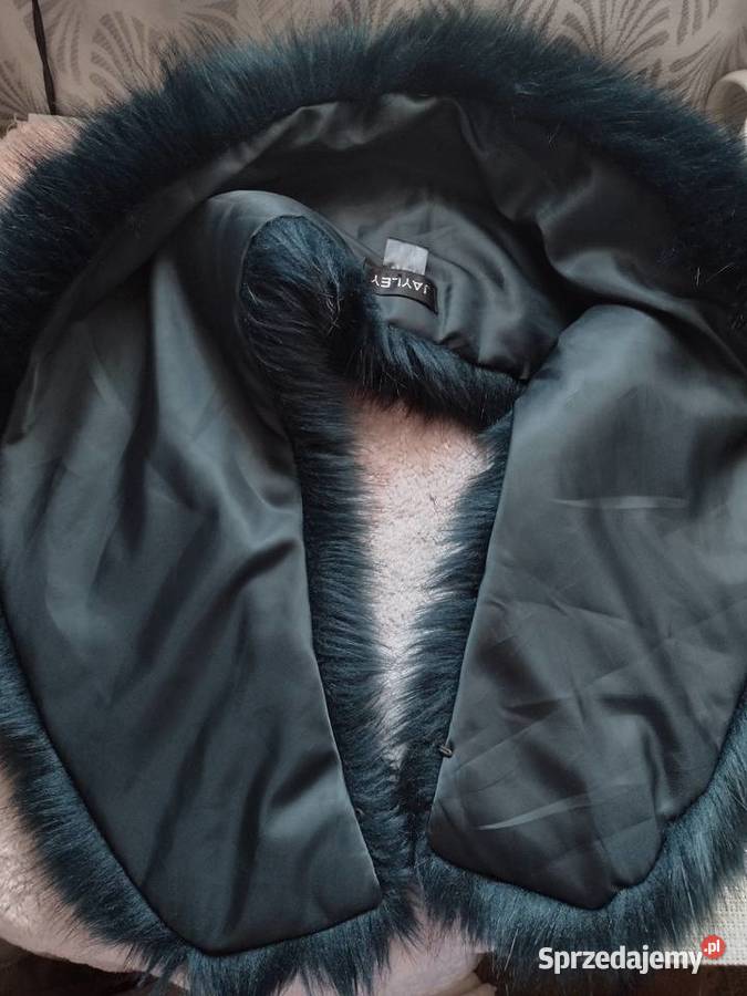 Wytworna duża FUTRZANA ETOLA szal futerko JEDWAB małopolskie Kraków