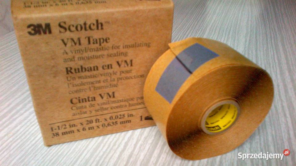 3M Scotch VM taśma winylowo mastykowa 38mm 6mb Szczecin