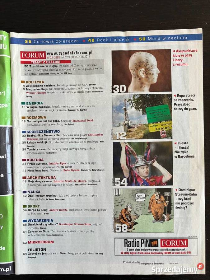 Magazyn Forum najciekawsze artykuły z prasy