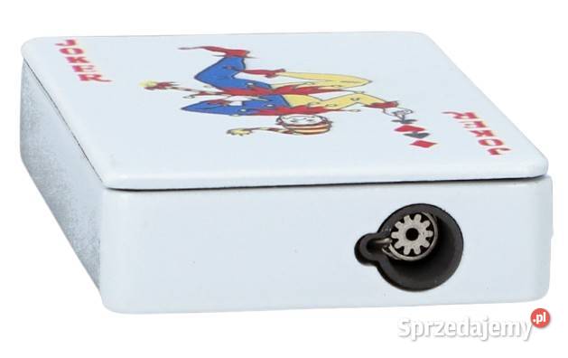 Biała Zapalniczka Żarowa Gazowa Metalowa w