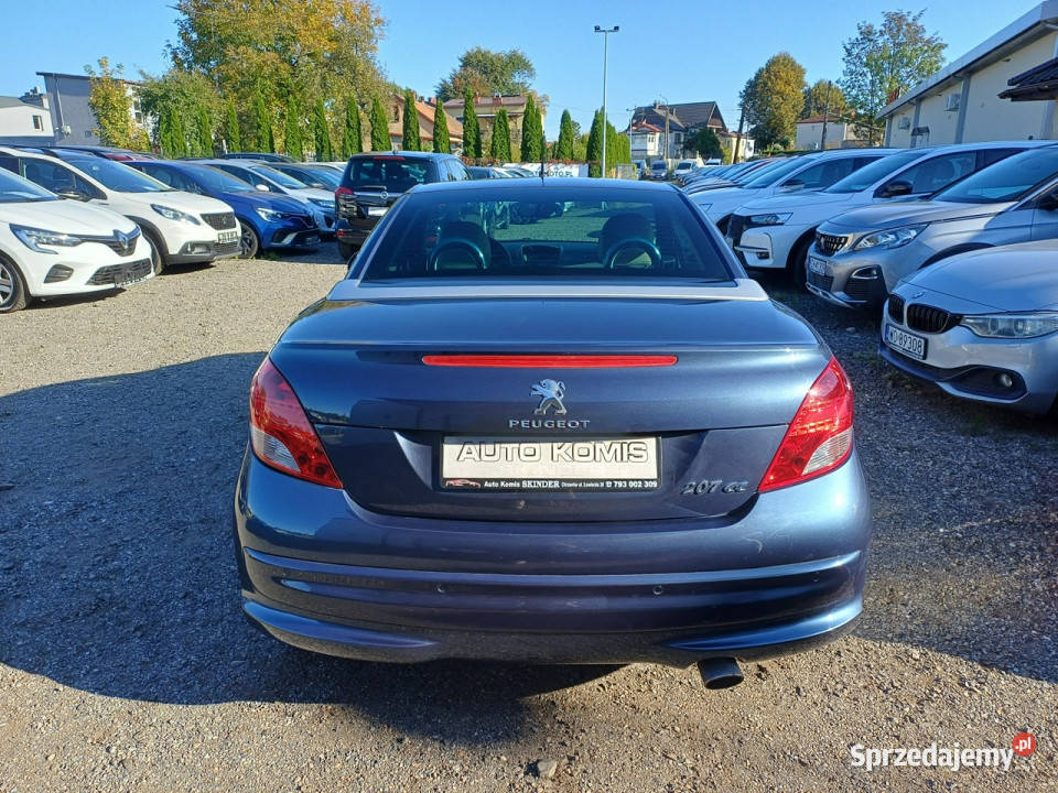 Peugeot 207 CC 16 VTIPREMIUM1 włSkóra Grzane Chrzanów