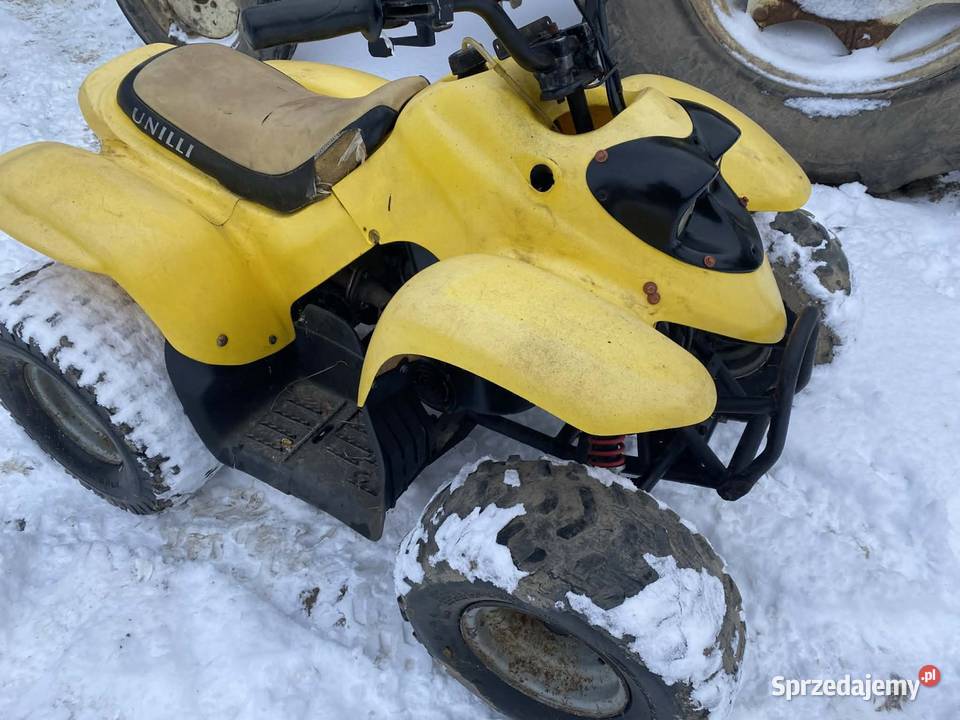 Quad dinli 100 2t automat do poprawek pali i dolnośląskie Złotoryja