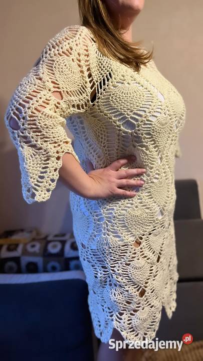 Szydełkowa sukienka Mrocza