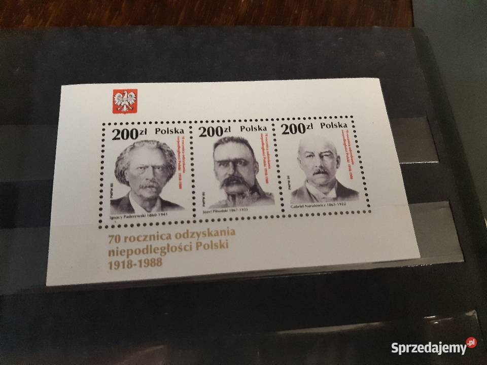 Blok polski 93 70 rocznica niepodległości
