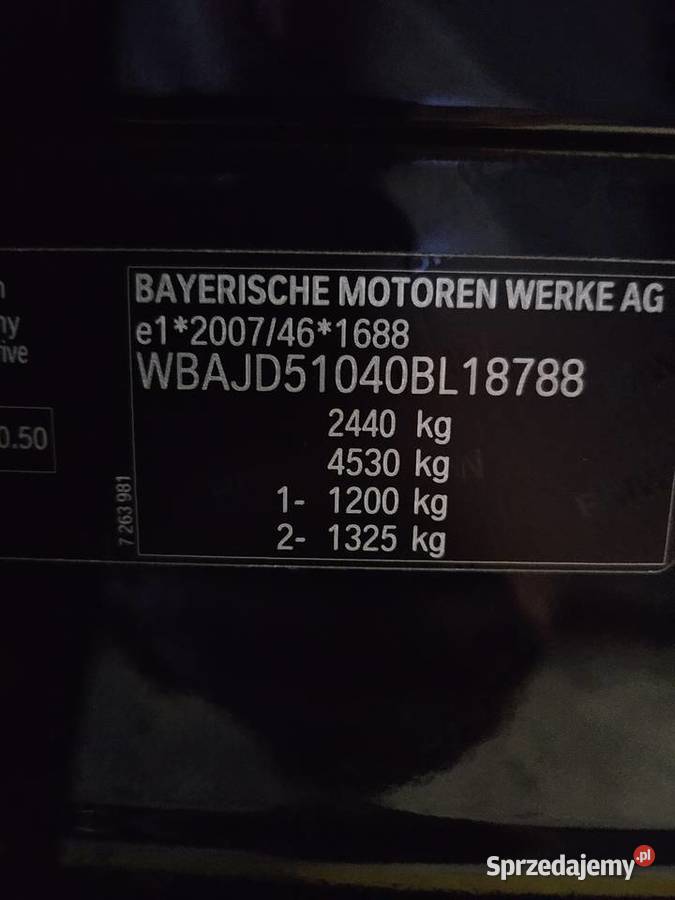 Bmw 540d Xdrive elektryczne szyby Seria 5 Motoryzacja Wieleń