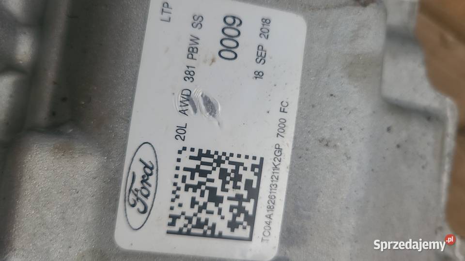 Skrzynia biegów Ford EDGE K2GP7000FC NOWA sprzedam