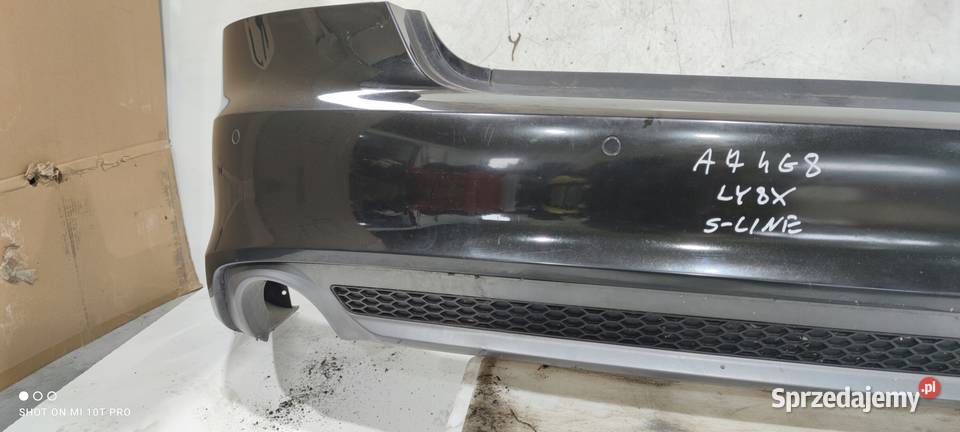 ZDERZAK TYŁ AUDI A7 4G8 S LINE PDC KOMPLET LY8X Przystajń