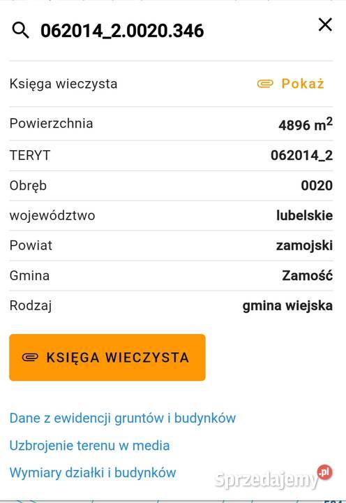 Działka budowlana na sprzedaż utwardzona Sprzedaż Sitaniec-Wolica