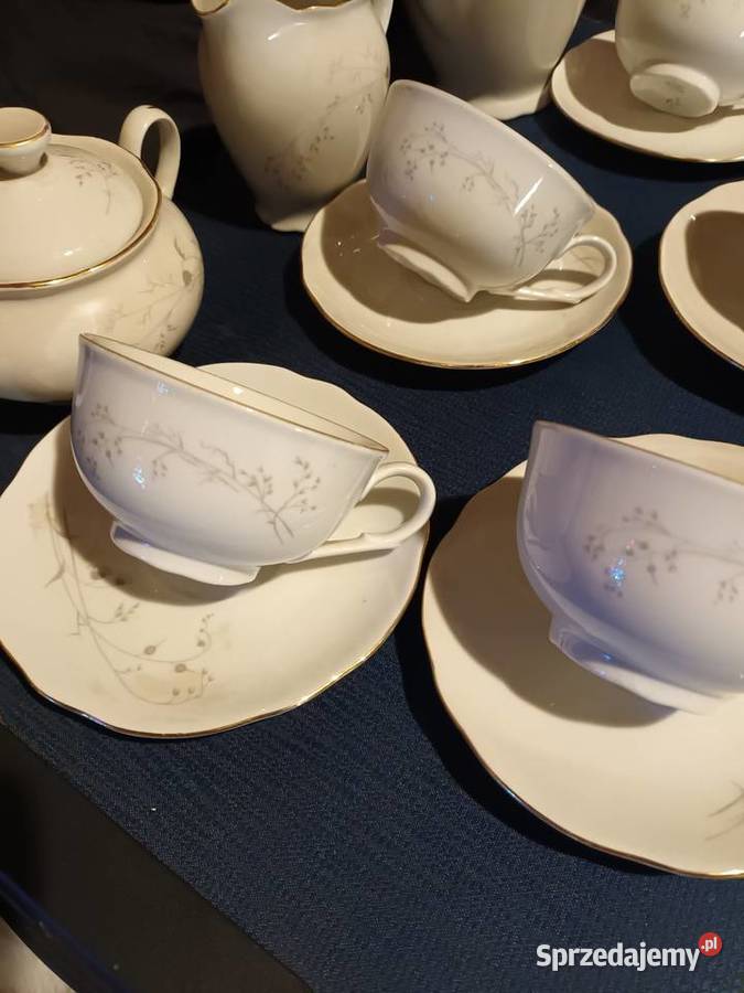 Porcelanowy serwis kawowy herbaciany śląskie Bielsko-Biała sprzedam