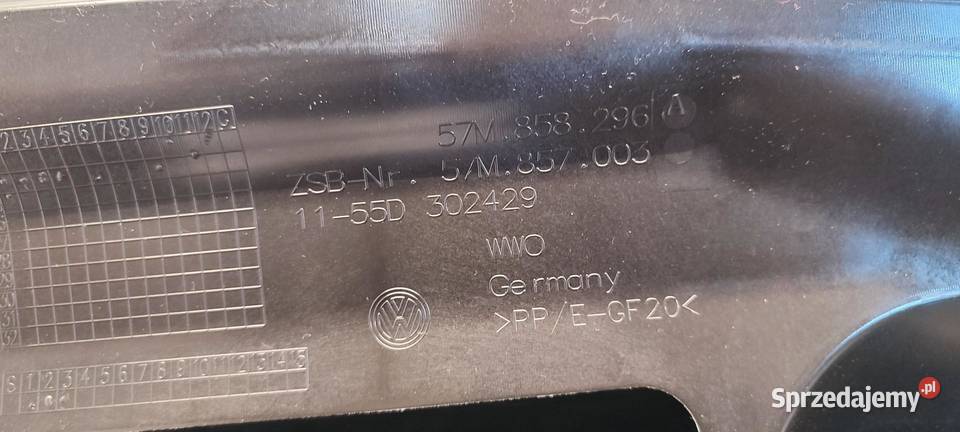 VW TAYRON LAMPY DESKA KOKPIT RHD ANGLIK Deski rozdzielcze, konsole