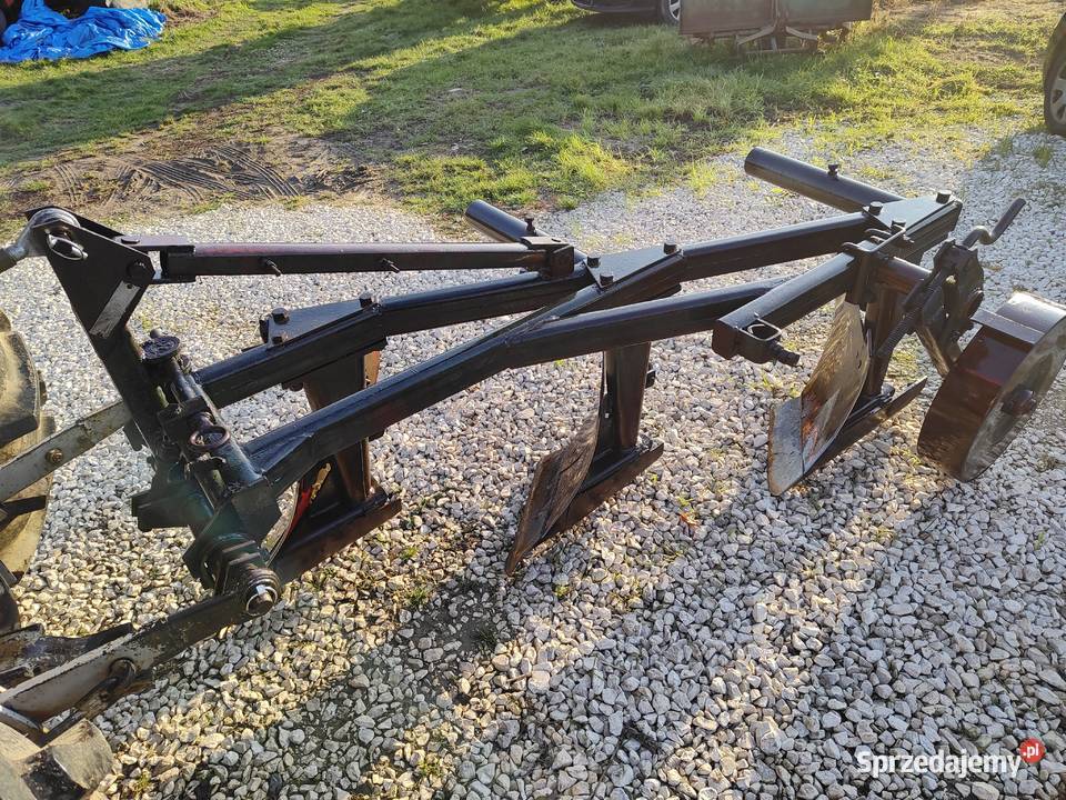 Pług 3skibowy Duży Oryginalny Grudziądz 1991R nieuszkodzony Połaniec
