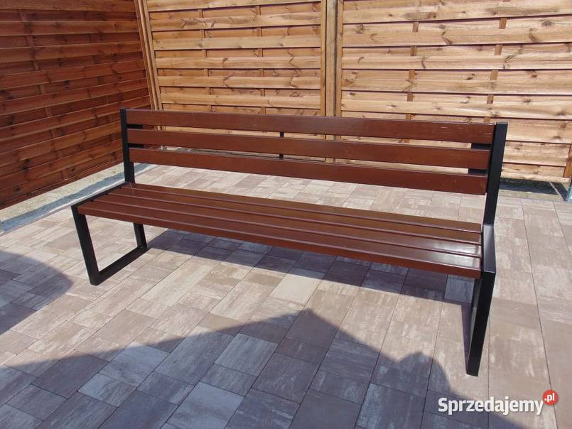 Ławka miejska ogrodowa parkowa uliczna loftowa
