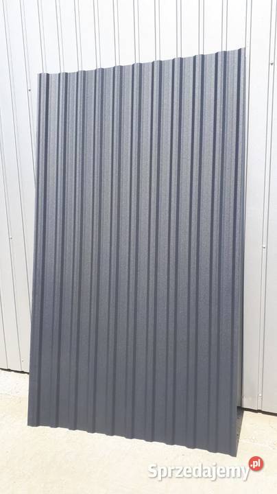 Blacha TRAPEZOWA trapez T14 RAL 7016 Antracyt Zawoja
