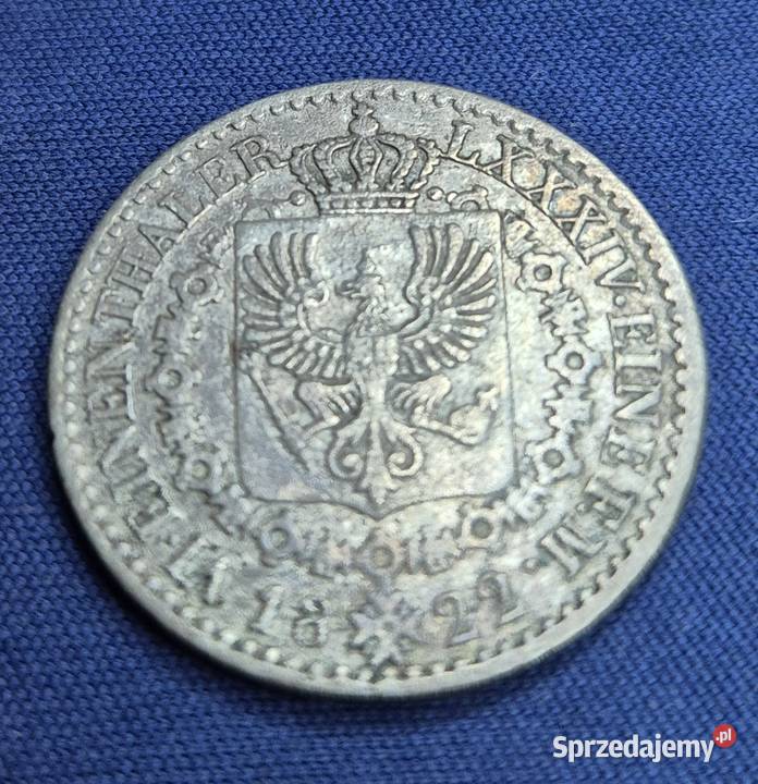 Prusy 4 grosze 16 talar 1822Fryderyk Wilhelm III Wałbrzych sprzedam