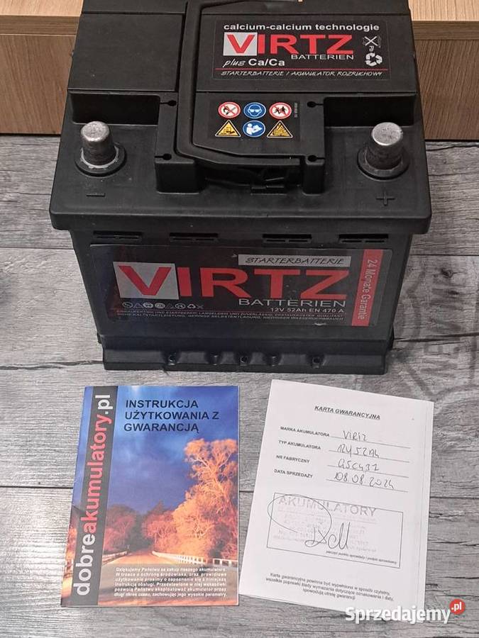Akumulator 12V 52Ah nowy gwarancja osobowe Czerwionka-Leszczyny